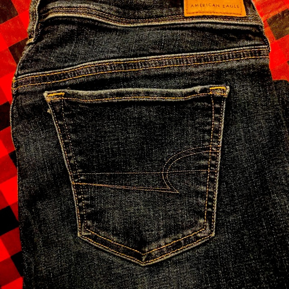American eagle super stretch jeans. Size 10